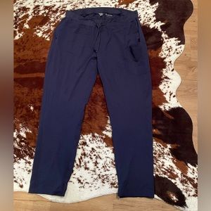 2xl Tall Navy Mandala Scrub Pants